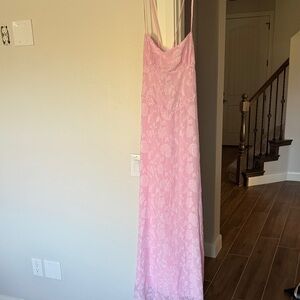 South Of France Maxi Dress Pink Princess Polly
